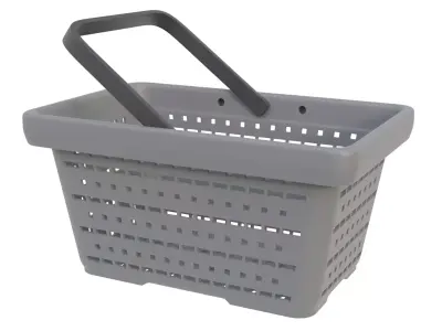 Shopping basket 13 3D model