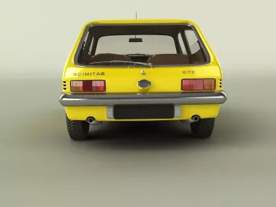 Reliant Scimitar GTE 3D model