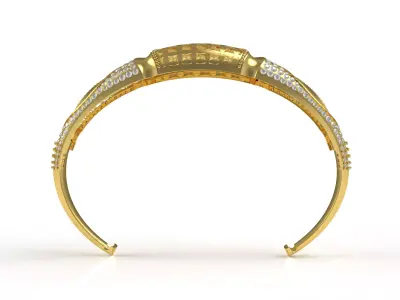 Art Deco Bracelet 47 3D print model