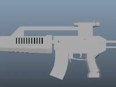 M4 Gun Free low-poly 3D model