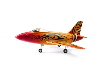 Flame Tiger Jet model pack Low-poly 3D model