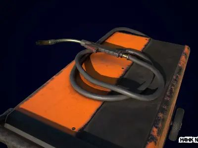 Tool - Welding Machine Low-poly 3D model