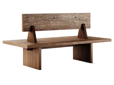 Phantom Hands Kandalama Perch Bench 3D model