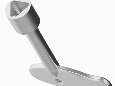 Elevator Triangle Spanner 3D print model