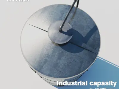 Industrial capacity N2  3D model