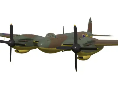 Vickers Type432 3D model