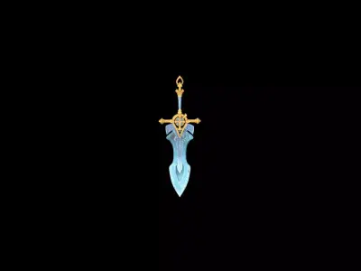 sword legend of zelda 3D model
