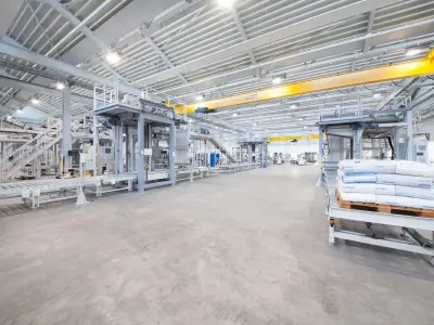 Automatic Palletizing System Machine - Industrial Pallet Stacker 3D model