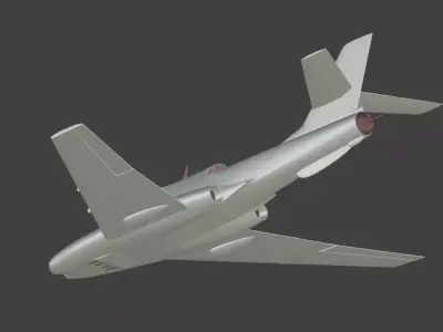 Ilyushin Il-40p 3D print model