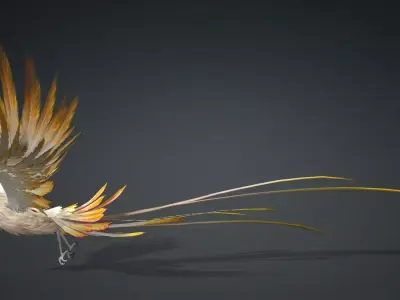 Phoenix B3 Free low-poly 3D model