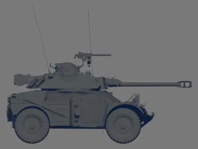 Eland 90 Mk 7 3D model
