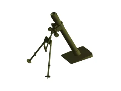 Mortar 3D model