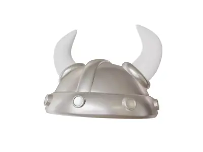 Viking Helmet 3D model 3