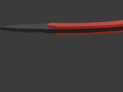 Scorpion knife 3D model
