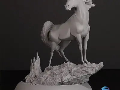 Spirit -3D Printable  Full - Multi-Part Versions Included  3D print model