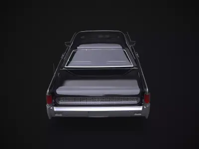 Lincoln Continental 1962 3D model