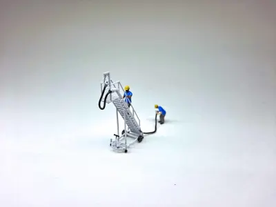 N Scale Portable Liquid Transfer Platform Free 3D model