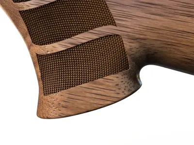 Rifle stock CAD 3D model
