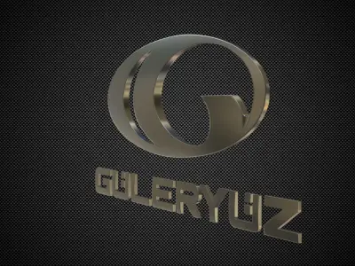guleryuz logo 3D model
