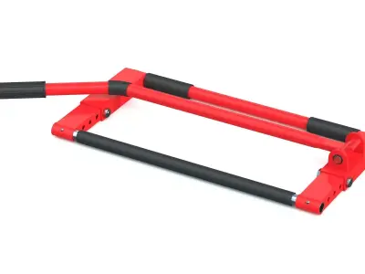 Garage Motorcycle Two Arm Centre Stand 3D model