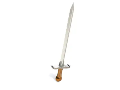 Simple Sword 3D model purchase