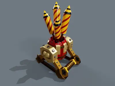 Air defence 3D model