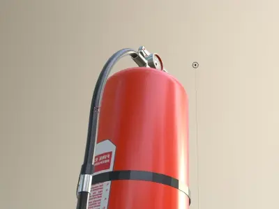 fire extinguisher  3D model