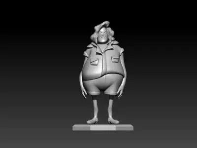 Rowing - Roger Pirates - One piece - Split part 3D print model