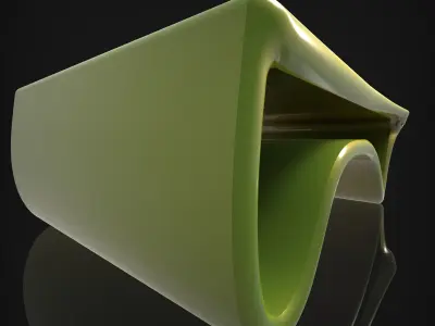 Design study of a pool table 3D model
