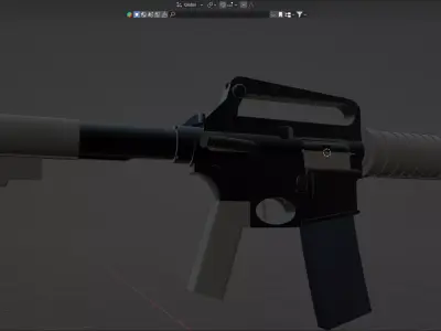 ar 15 car 15 Free 3D model