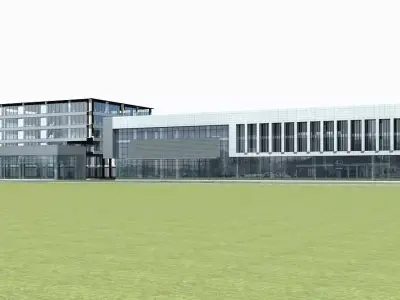 Office Building 3D model 242