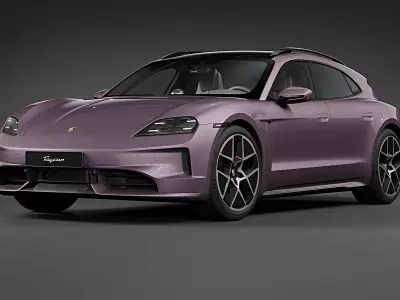 2025 Porsche Taycan Sport Turismo 3D model