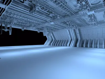 Star Wars Destroyer Hangar Free 3D model