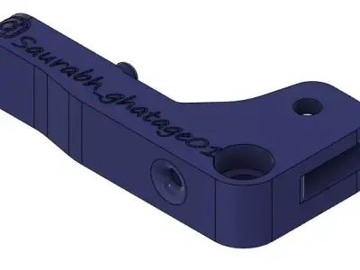 Ender 3D Extruder part 3D print model