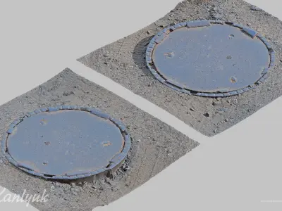 Kanlyuk C Manhole Scan Free 3D model