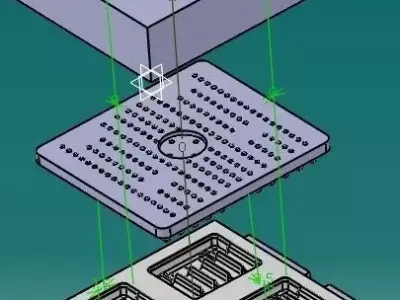 Thermoforming mold 2 Free 3D model