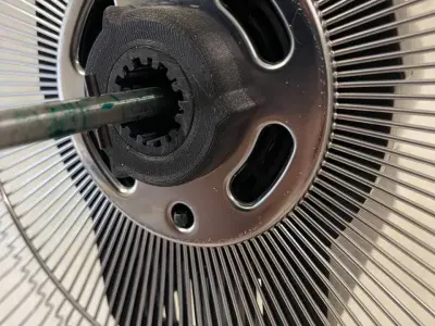 Bork P501 nut 3D print model