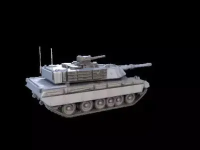 Challenger 2 Tank  Realistic 3D Printable Military Model 3D print model