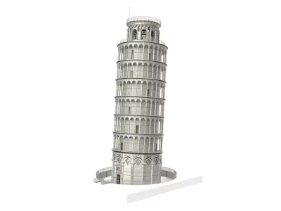 Pisa Tower  3D model