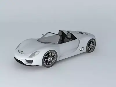 Porsche 918 Spyder Concept  2010 Free 3D model