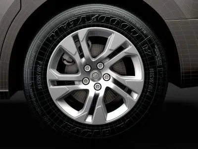Vauxhall Vivaro 2020 wheel 3D model