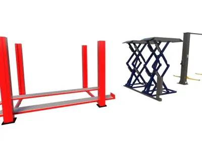 Car Lift 3D model