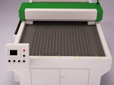 Laser Rover 3D model