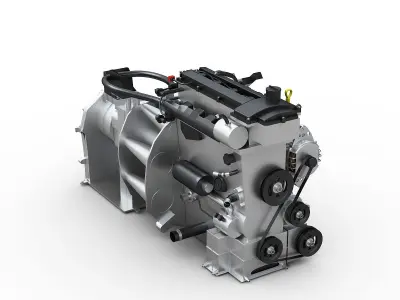 Car Engine 3D model