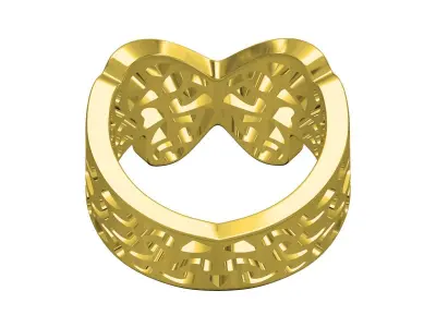 Butterfly Bug Insect Ring 3D print model