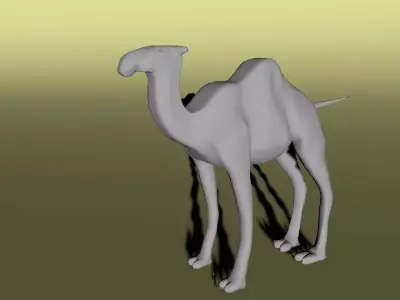 Camel Free 3D model purchase