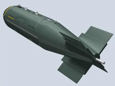 BL755 Cluster Bomb 3D model