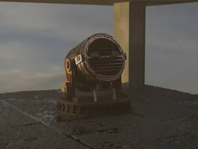 Bat Signal The Batman 2022  3D model