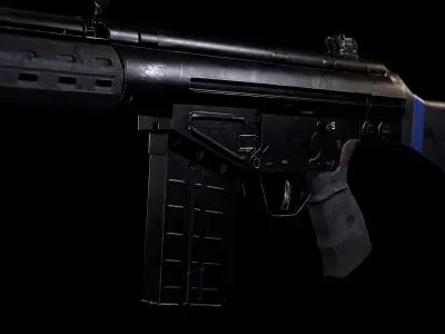 HK G3 Gamedev Low-poly 3D model