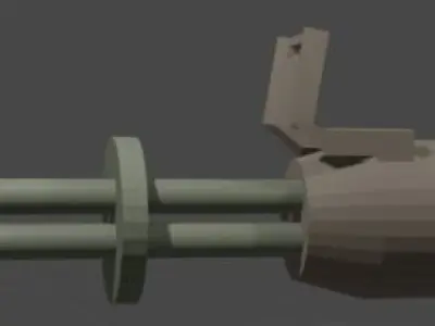 Minigun 132 3D model
